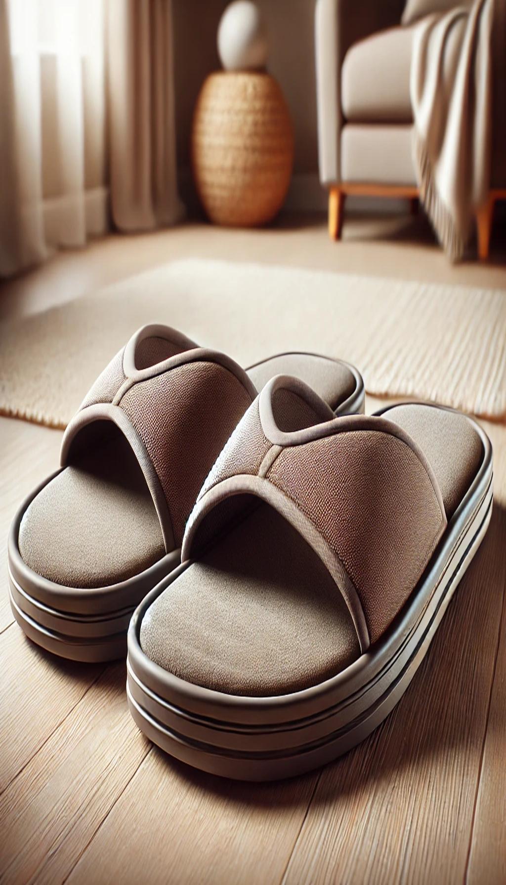 Memory Foam Flip Flop Slippers