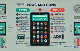 What are the Pros and Cons of the Amazon Fire HD 10 Tablet?