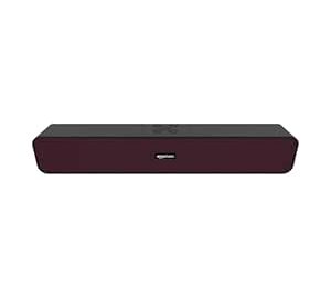 72% Off: (Refurbished) amazon basics 16W Bluetooth Soundbar Speaker with 1200mah Battery, BT v5.1, Aux, USB @ Rs 447.00