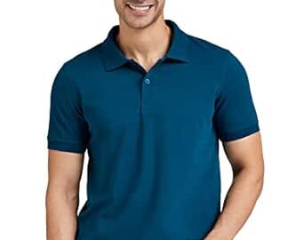 4% Off: Amazon Brand – Symbol Men’s Cotton Rich Solid Polo Tshirt | Collar @ Rs 699