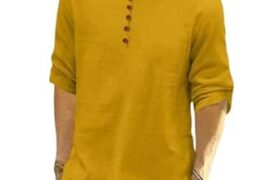 73% Off: ROYALSCOUT Men’s Cotton Polyester Blend Solid Regular Fit Full Sleeve @ Rs 399