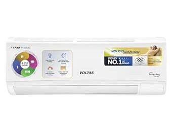 Voltas 1.5 ton 3 Star, Inverter Split AC (Copper, 4-in-1 Adjustable Mo @ Rs 29,490 with 53% Off: