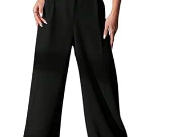 78% Off: GRECIILOOKS Women High Rise High Waist Trousers Flared Korean Style Fo @ Rs 449