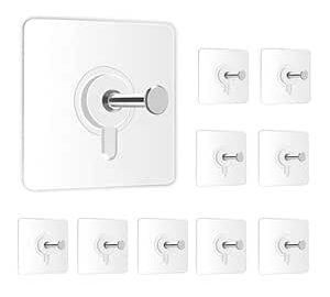 82% Off: Zulaxy Photo Frame Hooks for Wall Without Drilling, 10 Pack @ Rs 239
