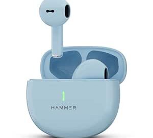 35% Off: HAMMER Ultra Pods TWS Wireless Bluetooth Earbuds, Inbuilt Mic, 100H Standby, 30H Playtime, USB-C @ Rs 449.00