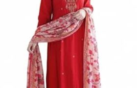 76% Off: KLOSIA Women Embroidery Kurta and Pant Set with Dupataa @ Rs 709
