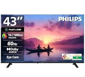 Philips 109 cm (43 inches) 6100 Series Frameless Full HD Smart LED Goo @ Rs 18,999 with 46% Off: