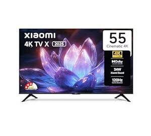Xiaomi 138 cm (55 inch) X Ultra HD 4K Smart Google LED TV L55MB-AIN @ Rs 33,999 with 31% Off: