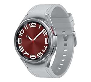 Samsung Galaxy Watch6 Classic (Silver, 43mm) | Rotating Bezel | LTE | @ Rs 15,999 with 67% Off: