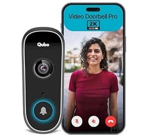 Qubo Smart Wi-Fi Video Doorbell Pro 2K from Hero Group | Instant Phone @ Rs 7,790 with 48% Off: Qubo Smart Wi-Fi Video Doorbell Pro 2K from Hero Group | Instant Phone @ Rs 7,790 with 48% Off: