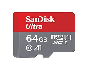 SanDisk Ultra 64GB microSDXC UHS-I, 140MB/s R, Memory Card, 10 Y Warra @ Rs 549 with 39% Off: