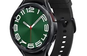 Samsung Galaxy Watch6 Classic (Black, 43mm) | Rotating Bezel | LTE | M @ Rs 15,495 with 68% Off: