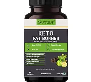 65% Off: Outsup Keto Fat Burner for Weight Loss with L-Carnitine, Garcinia @ Rs 449