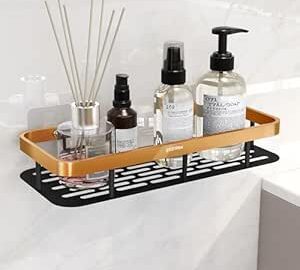 Plantex Bathroom Organiser Without Drill/Self Adhesive Stainless Steel @ Rs 473 with 67% Off: