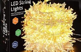 Gesto Warm White Led Serial String Lights – Waterproof Copper Wire Yel @ Rs 149 with 93% Off: