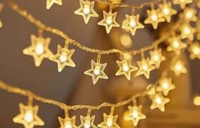 Desidiya® 16 Star String LED Lights 3 Meter Warm White Waterproof Deco @ Rs 99 with 90% Off: