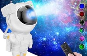One94Store Astronaut Galaxy Projector Night Light – 360° Rotating Nebu @ Rs 669 with 81% Off: