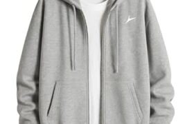 75% Off: PROSHARX Fleece Zip Up Hoodie for Men, Hooded Sweatshirt/jacket @ Rs 739