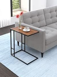 52% Off: Metal C Side Table for Sofa & Bed | Wooden @ Rs 1669