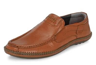48% Off: Blue Leather By Centrino Genuine Leather Men’s Formal Slip on @ Rs 1549