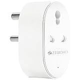 Zebronics ZEBSP116 Smart WiFi Plug Compatible with Google Assistant Alexa