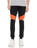 FYLTR Mens Colourblock Joggers with Elasticated Waist and C