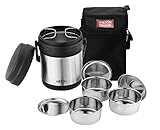 MILTON Thermosteel Hot Meal 3 Container Lunch Box Silver at Rs 799