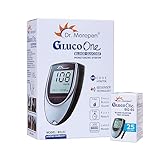 DR MOREPEN GlucoOne Blood Glucose Monitor Model BG 03 with 25 Strips at Rs 390