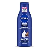NIVEA Cocoa Nourish 200ml Body Lotion with Deep Moisture Serum 48 H Moisturization With Cocoa Butter Coconut Oil Non Greasy Healthy Looking Skin For Very Dry Skin at Rs 150