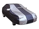 Solimo Hyundai Xcent UV Protection Dustproof Car Cover Dark Blue Silver at Rs 392