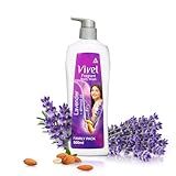 Vivel Fragrant Body Wash Lavender Almond Oil Shower Gel 500 ml Pump Bottle