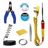 THEMISTO built with passion Themisto Beginners 8 In 1 Corded_electric Soldering Iron Kit at Rs 8