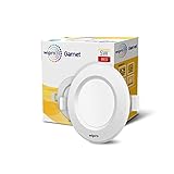 wipro Garnet 5W Round Downlight Junction Box Red GlareFree Design Recessed Downlighter for False Ceiling Cutout 3 Inch Pack of 1 at Rs 105