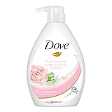 Dove Soothing Rose Aloe Vera Body Wash for Replenished Skin Refreshing Scent 1L at Rs 271