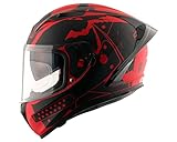 LoootAxor Street Dc Batman Full Face Helmet SizeL 4075