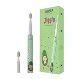 beatXP Jiggle Sonic Electric Toothbrush for Kids with 2 Brush Heads 3 Cleaning Modes Rechargeable Electric Toothbrush 20500 strokesmin with Long Battery Life Leafy Green at Rs 299