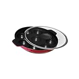 Kyyte NonStick Alpha Panniyarkal Thermal Base with Glass Lid 9 Pits