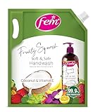 Fem Fruity Squash Soft Safe Handwash 1500ml Enriched w
