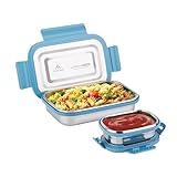 Attro Lunchmate Stainless Steel Lunch Box 327 at Rs 327