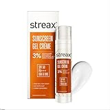 Amazon Streax Sunscreen Gel Crème SPF 50 PA 50g 175