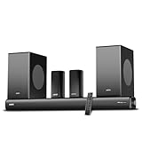 Mivi Superbars Cinematic 900W Premium Dolby Home Theatre System with Dual Subwoofers soundbar