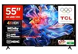 TCL 139 cm 55 inches Metallic Bezel Less Series 4K Ultra HD Smart LED Google TV 26990 at Rs 26990