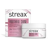 Streax Youthful Shine Serum Infused Face Cream 50 gm with 3 Retinol Peptides Complex at Rs 150
