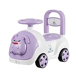 Lifelong Bunny Manual Push RideOn Toy Car with Back Support at Rs 699