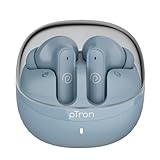 pTron Bassbuds Indie inEar TWS Earbuds w 10mm Drivers 45Hrs Playtime Dual HD Mic AIENC Calls Custom EQ Mobile App Bluetooth V54 Earphones Voice Assistant Type C Charging IPX5 Gray at Rs