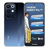 realme NARZO 90x 5G Nitro Blue6GB128G 7000mAh 60W Biggest Battery Fastest Charging at Rs 13999