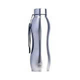 Clazkit Platina Pro Classic Stainless Steel Water Bottle 1000ml Set of 2ISI CertifiedLeakproof RustFree BPAFree Durable for College Fridge Sports Gym Yoga Office at Rs 349