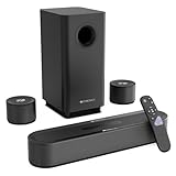 Zebronics 380W Soundbar with Dolby Audio 51 Channel Surround 1333cm Subwoofer Dual Rear Satellites Bluetooth v54 HDMI ARC Optical in AUX USB Juke Bar 9300C at Rs 9999
