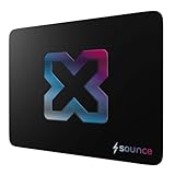 Sounce Ergonomic Mouse Pad NonSlip AntiSkid Waterproof SplashProof Precision Tracking Durable Suitable for Gaming Computer Laptop Home Office 98 X 82 Inch Black at Rs 99