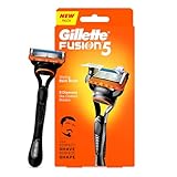Gillette Fusion Manual Razor for Men with styling back blade